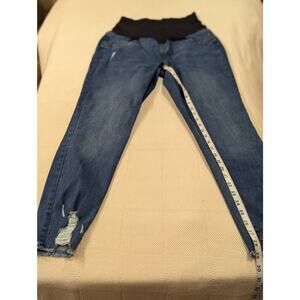 Maternity blue jean/jeggings w/pregnancy belly panel by Sonoma Maternity size 16